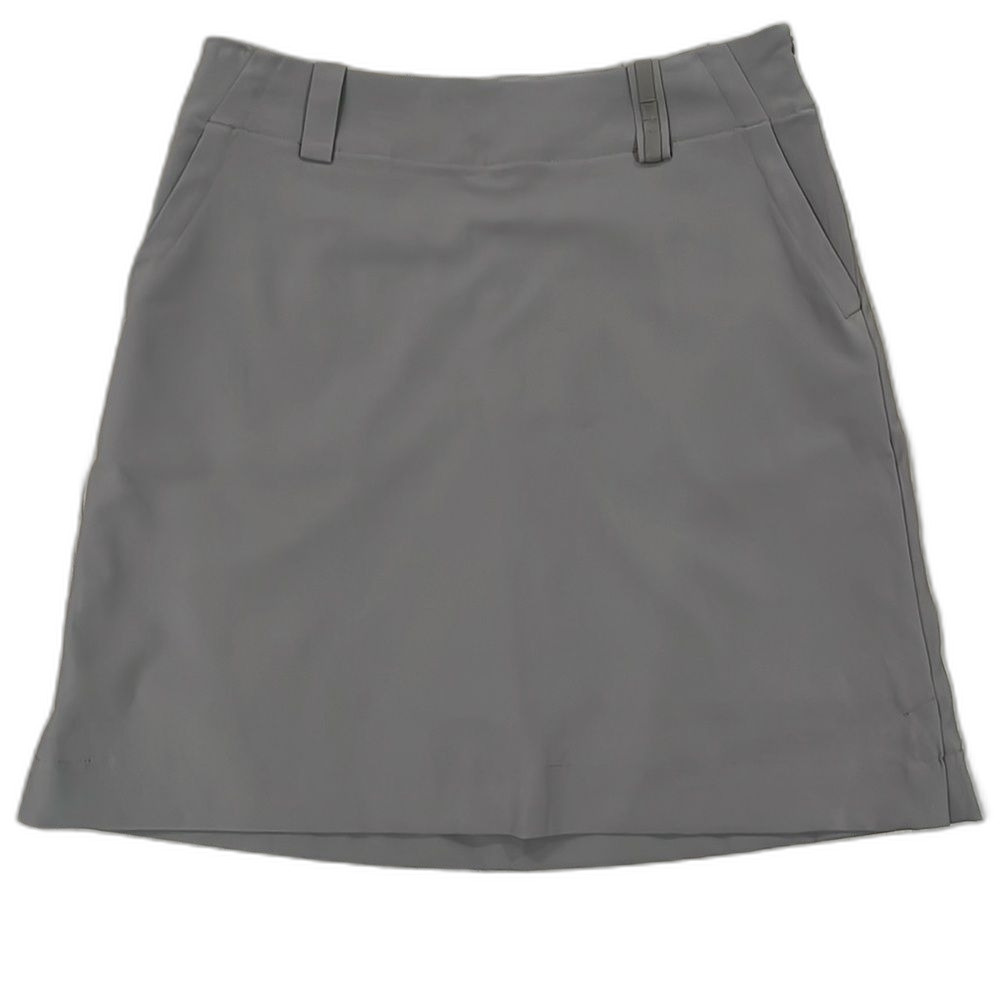 Nike Golf Women’s Straight Golf Dri-fit skirt/skort in gray/taupe size 2